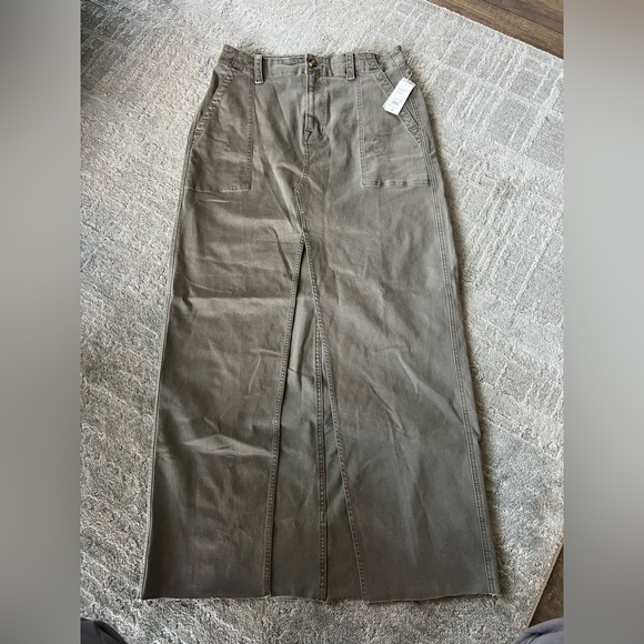 Favorite Daughter THE SADIE UTILITY MAXI SKIRT - Picture 10 of 16